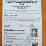 Sri Lanka Driving License scaled 1